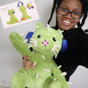 drawings into plushies