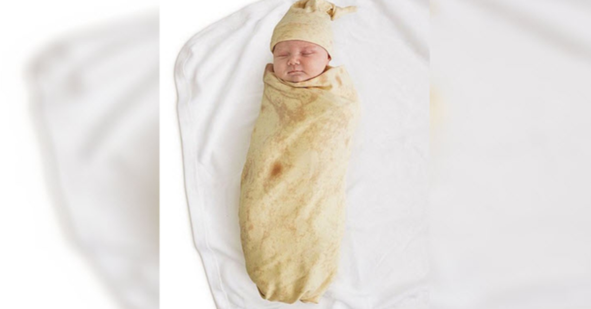 Turn Your Baby Into An Adorable Burrito With This Swaddling Blanket